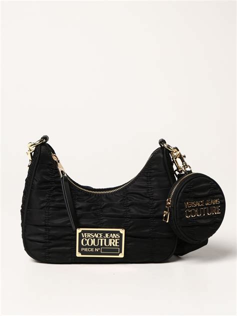 black versace couture bag|Versace jeans couture bags outlet.